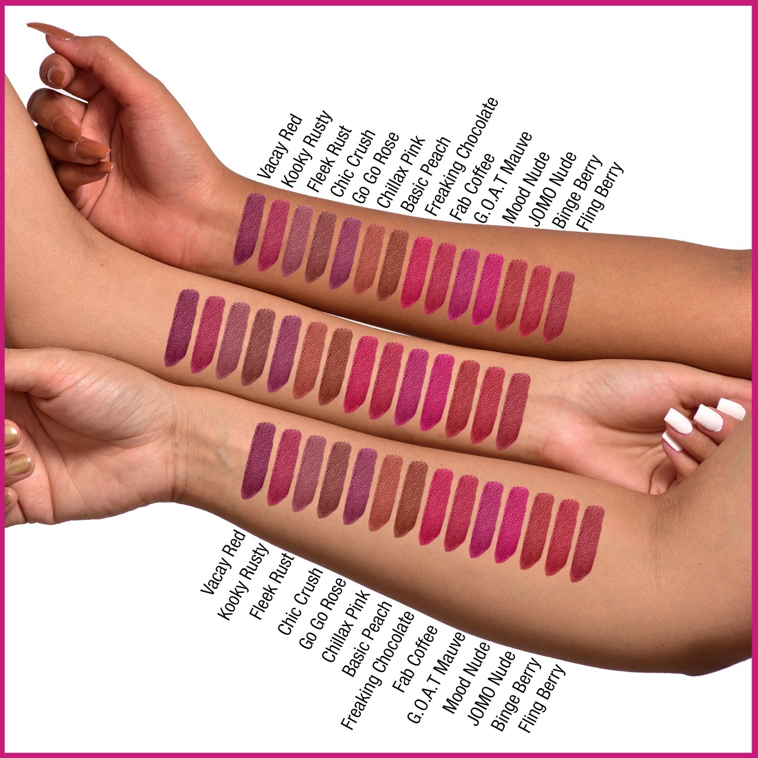 Lip2Last Matte Liquid Lipstick - Buy 2 Get 1